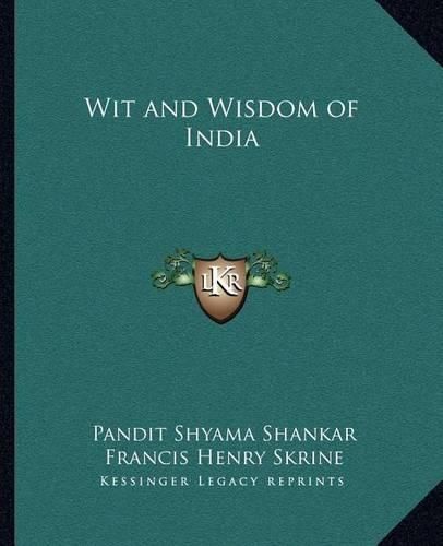 Wit and Wisdom of India