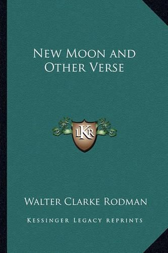 New Moon and Other Verse