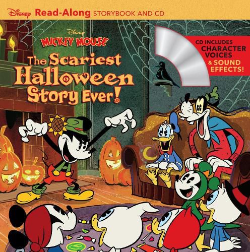 Cover image for Disney Mickey Mouse: The Scariest Halloween Story Ever!