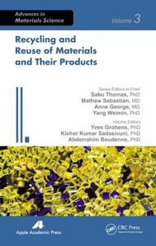 Cover image for Recycling and Reuse of Materials and Their Products