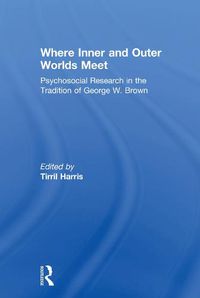 Cover image for Where Inner and Outer Worlds Meet: Psychosocial Research in the Tradition of George W Brown