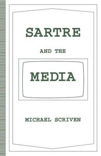 Cover image for Sartre and the Media