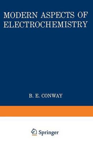 Cover image for Modern Aspects of Electrochemistry: No. 13