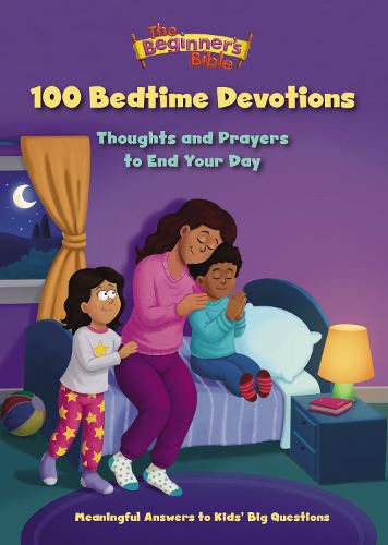 Cover image for The Beginner's Bible 100 Bedtime Devotions