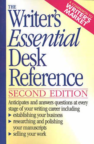 Cover image for The Writer's Essential Desk Reference