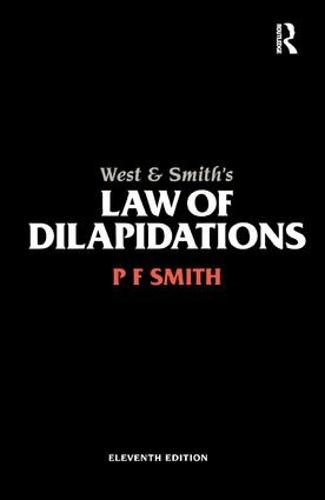 Cover image for West & Smith's Law of Dilapidations