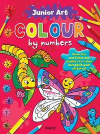 Cover image for Junior Art Colour By Numbers: Butterfly