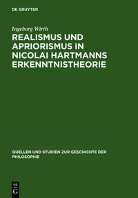 Cover image for Realismus und Apriorismus in Nicolai Hartmanns Erkenntnistheorie