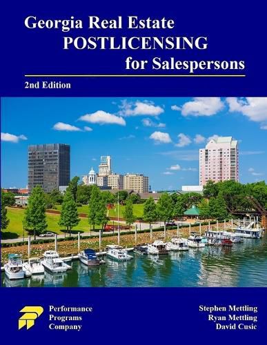 Cover image for Georgia Real Estate Postlicensing for Salespersons