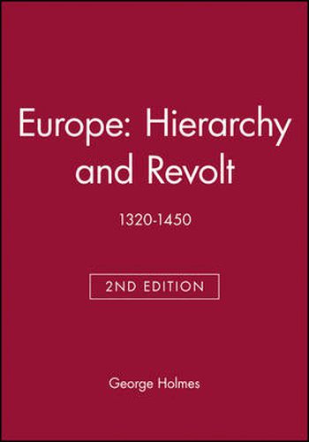 Cover image for Europe: Hierarchy and Revolt, 1320-1450