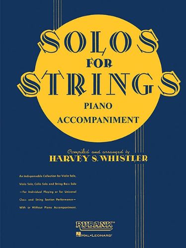 Cover image for Solos For Strings - Piano Accompaniment