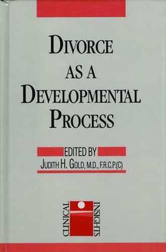 Cover image for Divorce as a Developmental Process