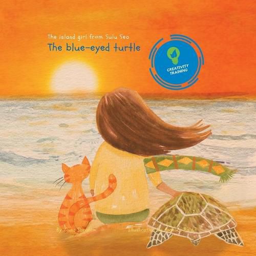 Cover image for The island girl from Sulu Sea: The blue-eyed turtle