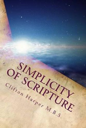 Cover image for Simplicity of Scriptures: Bible study