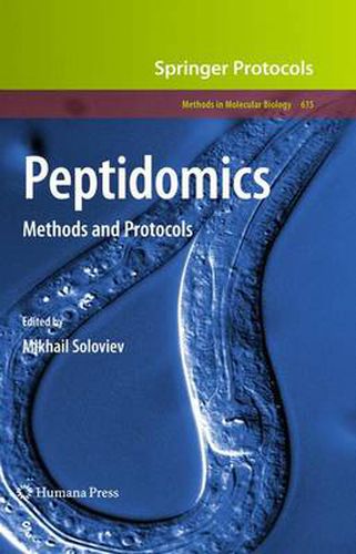 Cover image for Peptidomics: Methods and Protocols