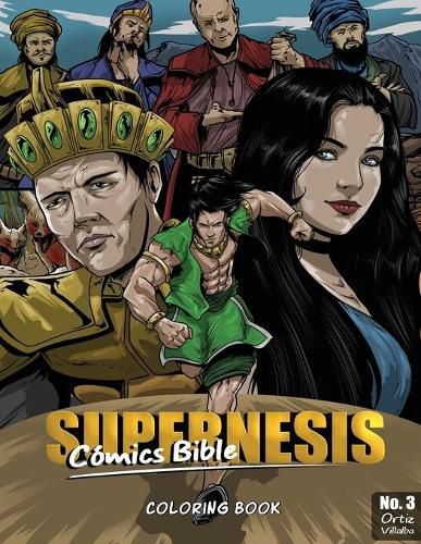 Cover image for Supernesis Comics Bible No. 3: Coloring Book