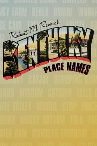 Cover image for Kentucky Place Names