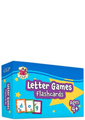 Letter Games Flashcards for Ages 4+