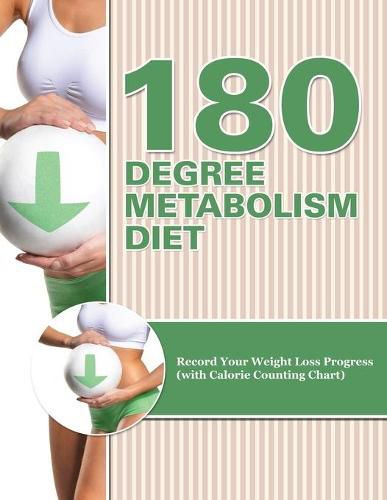 180 Degree Metabolism Diet: Track Your Diet Success (with Food Pyramid, Calorie Guide and BMI Chart)