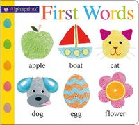 Cover image for Alphaprints First Words