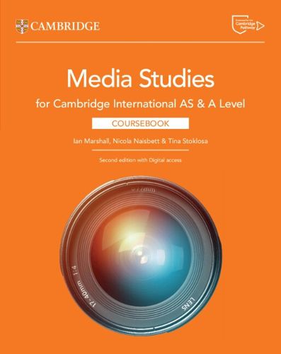 Cover image for Cambridge International AS & A Level Media Studies Coursebook with Digital Access (2 Years)