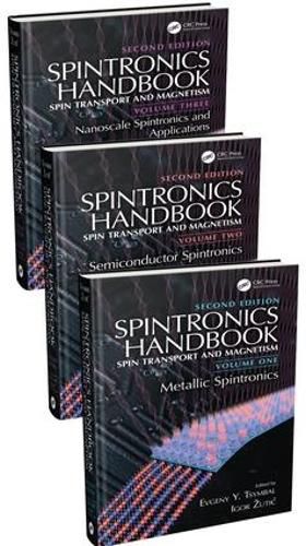 Cover image for Spintronics Handbook, Second Edition: Spin Transport and Magnetism: Three Volume Set