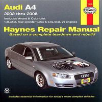 Cover image for Audi A4: 02-08