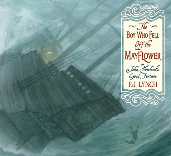 Cover image for The Boy Who Fell Off the Mayflower, or John Howland's Good Fortune