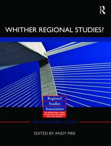 Cover image for 'Whither regional studies?