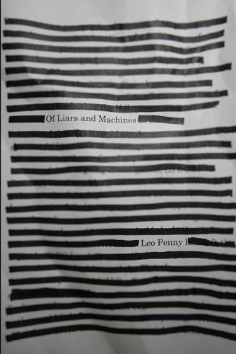 Cover image for Of Liars and Machines