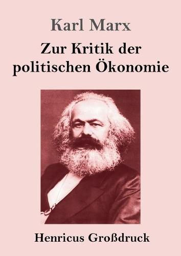 Cover image for Zur Kritik der politischen OEkonomie (Grossdruck)