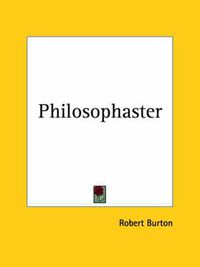 Cover image for Philosophaster