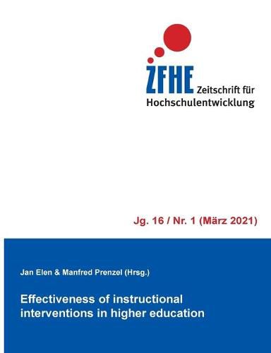 Cover image for Effectiveness of instructional interventions in higher education