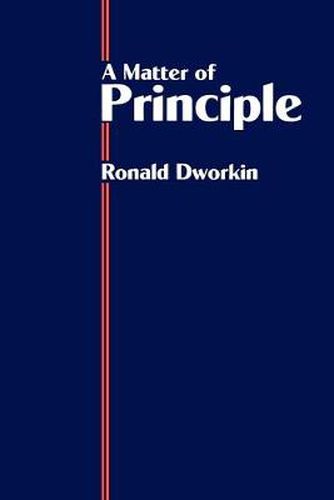 Cover image for A Matter of Principle