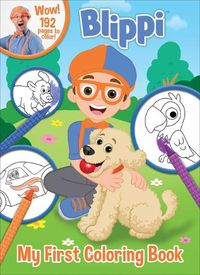 Cover image for Blippi: My First Coloring Book