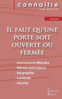 Cover image for Fiche de lecture Il faut qu'une porte soit ouverte ou fermee (Analyse litteraire de reference et resume complet)