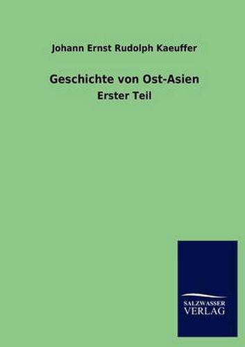 Cover image for Geschichte von Ost-Asien