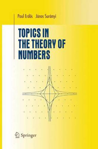 Cover image for Topics in the Theory of Numbers