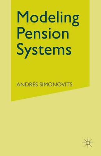 Cover image for Modeling Pension Systems