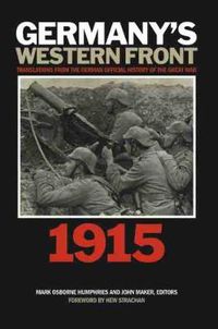 Cover image for Germany's Western Front: 1915: Translations from the German Official History of the Great War