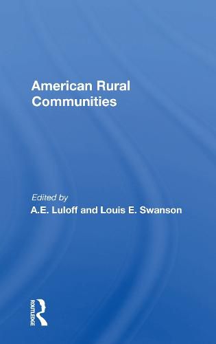 Cover image for American Rural Communities