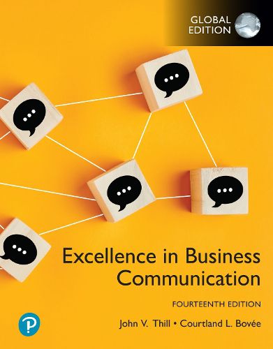 Cover image for Excellence in Business Communication, Global Edition