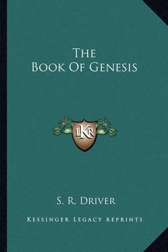 Cover image for The Book of Genesis