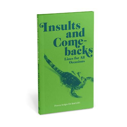 Cover image for Knock Knock Insults & Comebacks Lines for All Occasions: Paperback Edition