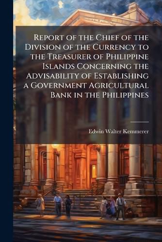 Cover image for Report of the Chief of the Division of the Currency to the Treasurer of Philippine Islands Concerning the Advisability of Establishing a Government Agricultural Bank in the Philippines