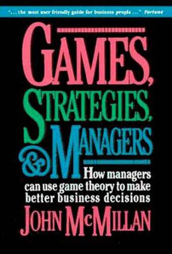 Cover image for Games, Strategies, and Managers