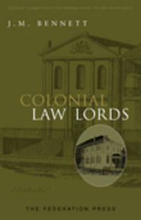 Cover image for Colonial Law Lords