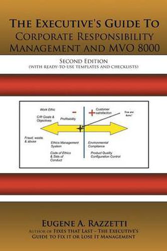 Cover image for The Executive's Guide To Corporate Responsibility Management and MVO 8000