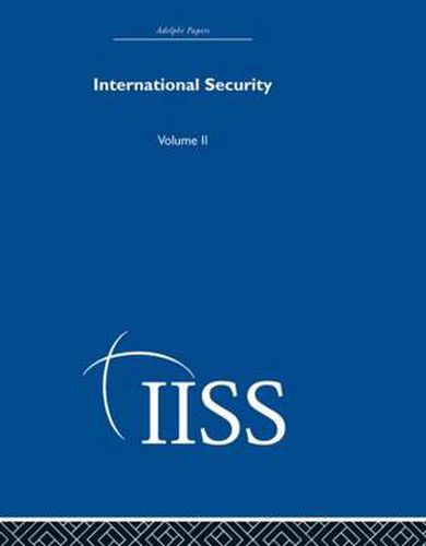 Cover image for International Security: Volume 2
