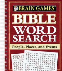 Cover image for Brain Games - Bible Word Search: People, Places, and Events